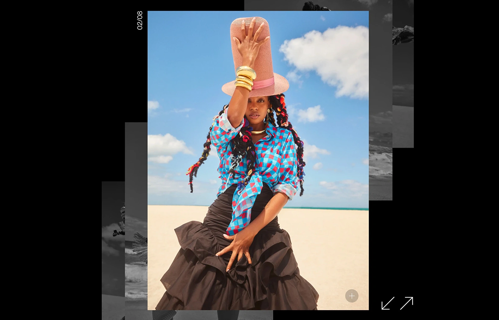Dynamic carousel feature, showcasing a variety of vibrant and eclectic Desigual styles for every occasion.