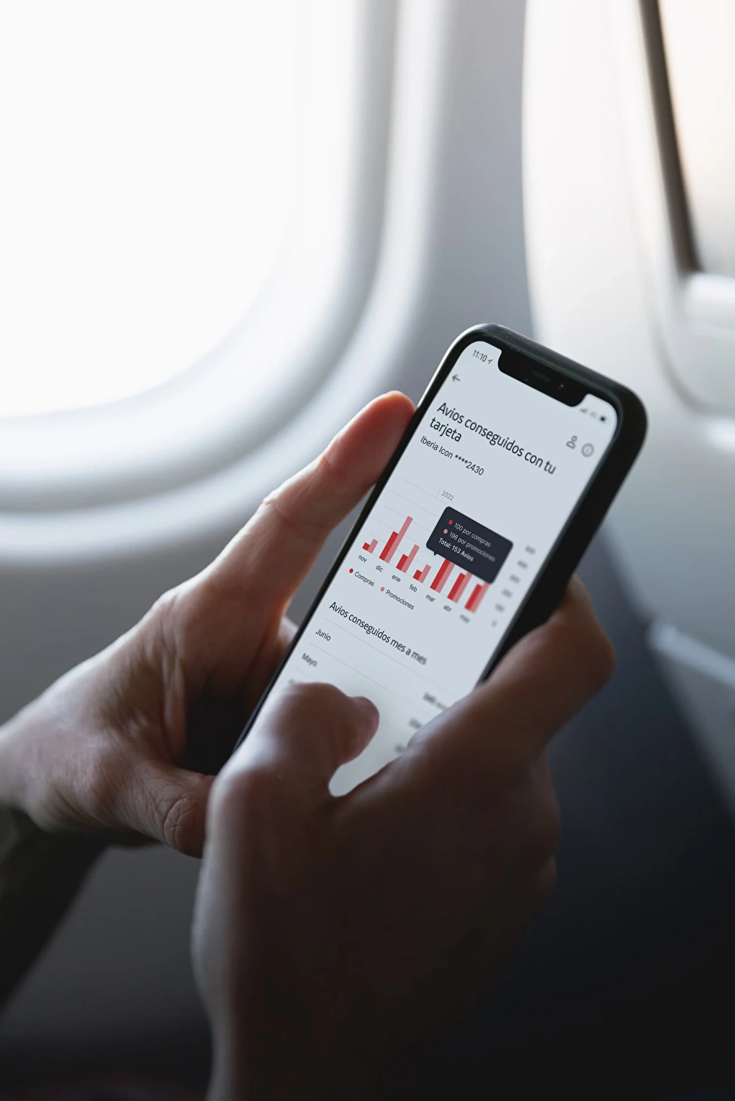 User interaction design with Iberia Cards fintech product