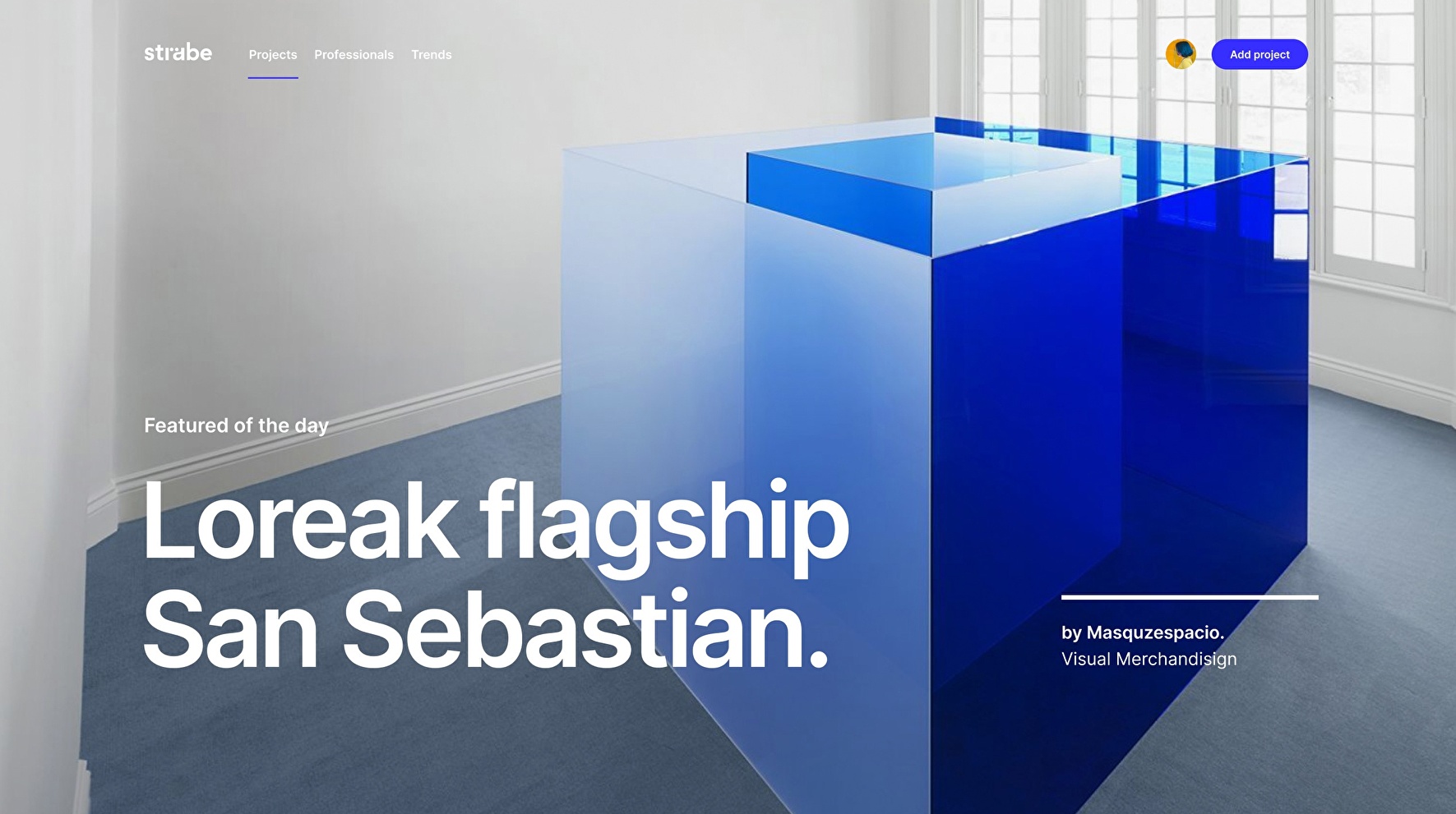 User-friendly project homepage.